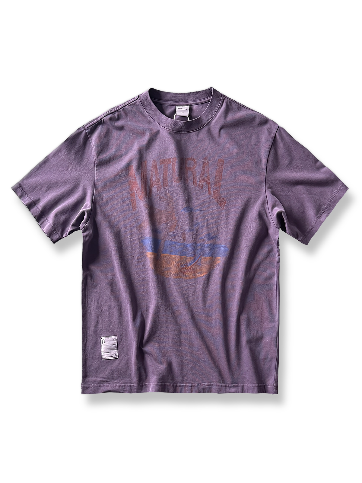 ヴィンテージプリントウォッシュTシャツ全体図