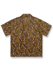 製品画像: タイガープリント ハワイアンシャツ反面図