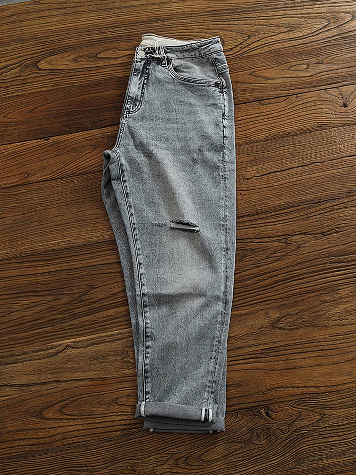 ダメージディテールとユーズドウォッシュの特写