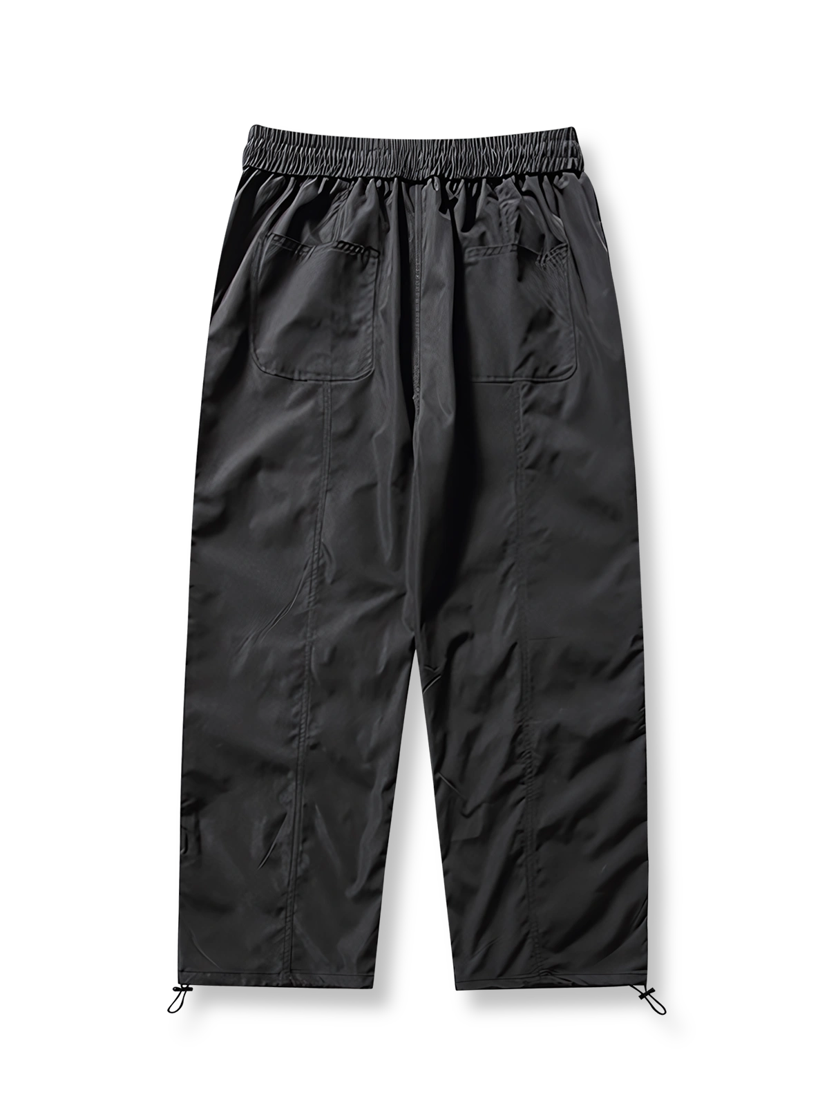 製品画像: アウトドアスタンドカラーポケット付きレトロシェルジャケット全体表示 詳細画像: シェルジャケットの立体ポケットとスタンドカラーデザインのディテール