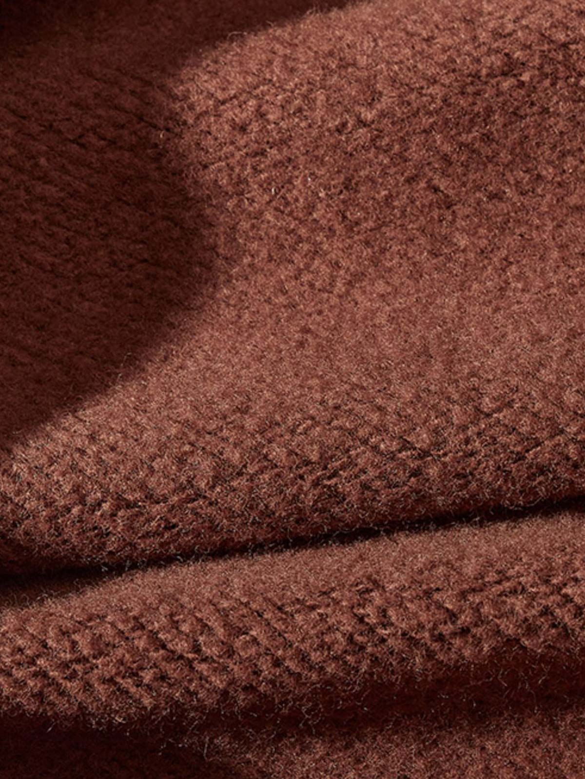 製品画像: アメリカンレトロカラー切り替え襟付きスウェットの全体画像
詳細画像: カラー切り替え襟とフリース裏地の詳細画像