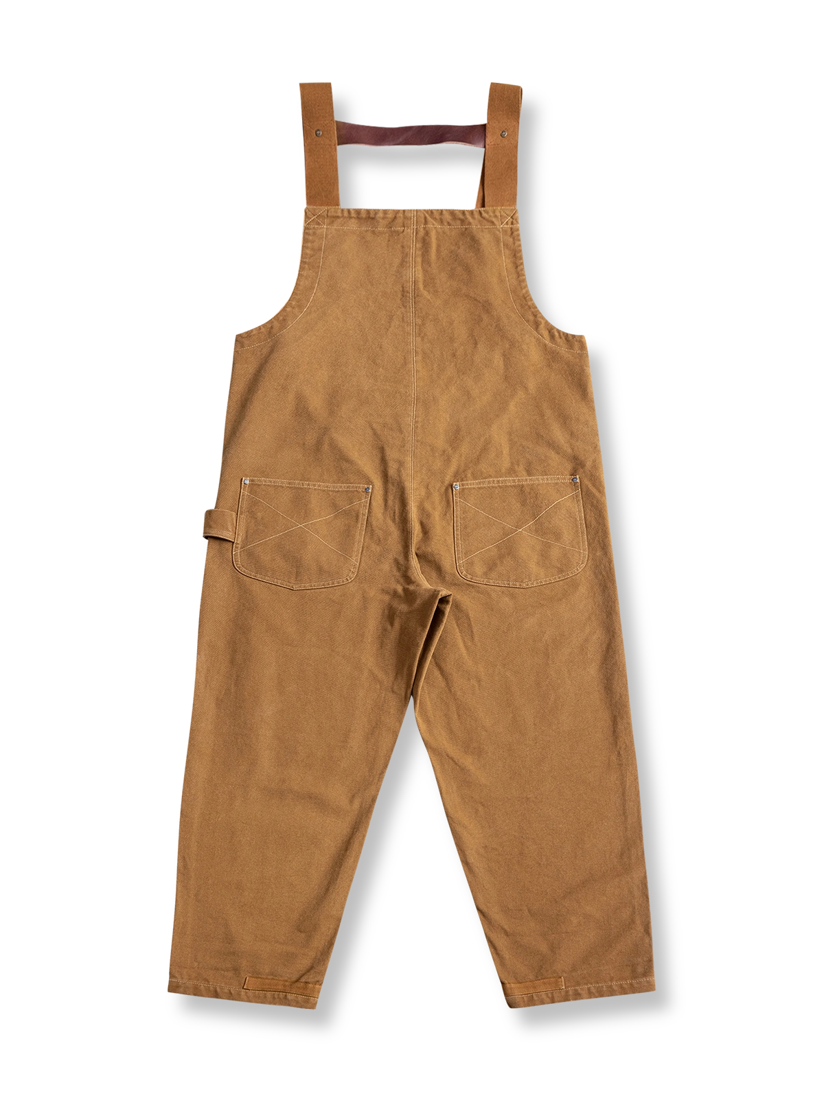 製品画像: ヴィンテージ風カーペンターオーバーオールの正面展示