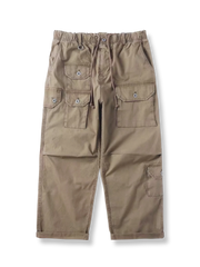 製品画像: ヴィンテージワークマルチポケットウォッシュドカジュアルパンツの全体画像