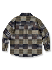 製品画像: ヴィンテージ起毛チェックシャツの全体画像