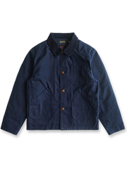 製品画像: 1960年代ヴィンテージスタイルのハンティングジャケット正面、アウトドアファッションに最適なアイテム
詳細画像: 脱着可能なウールインナーとキャンバスハンティングジャケットの詳細、クラシックなデザインと高品質素材のディテール