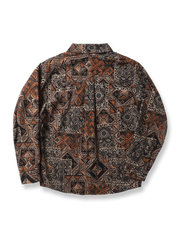 製品画像: レトロ民族風プリント長袖シャツの画像