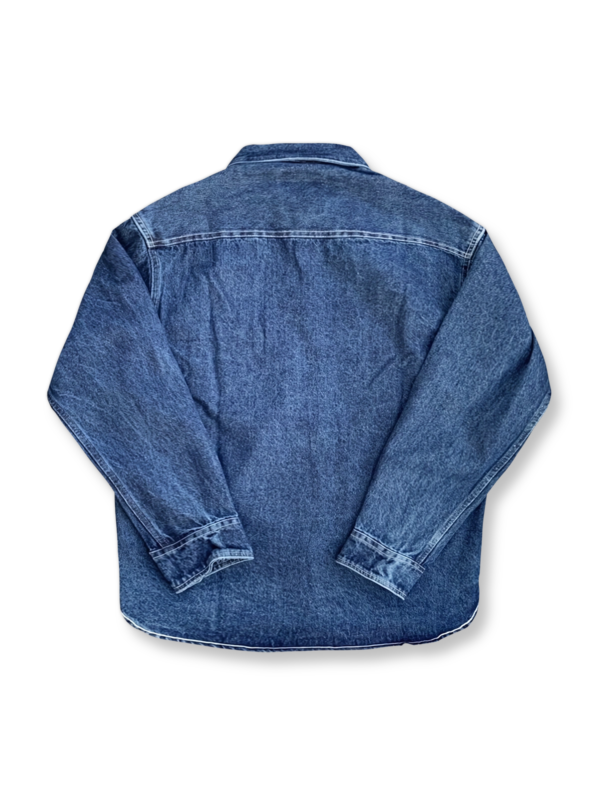 ヴィンテージウォッシュデニムシャツ