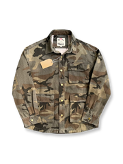 迷彩 多ポケット ジャケット