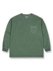 ヴィンテージウォッシュ コットンノーカラーフィッシングジャケット