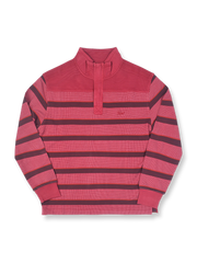 パイナップルチェックストライプワークシャツの画像