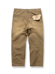 ヘリンボーンダメージワークパンツ