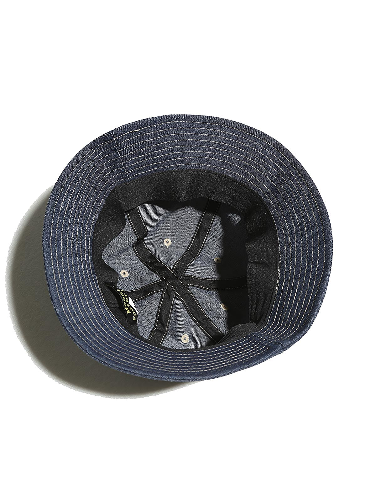 ヴィンテージデニムバケットハットの全体画像