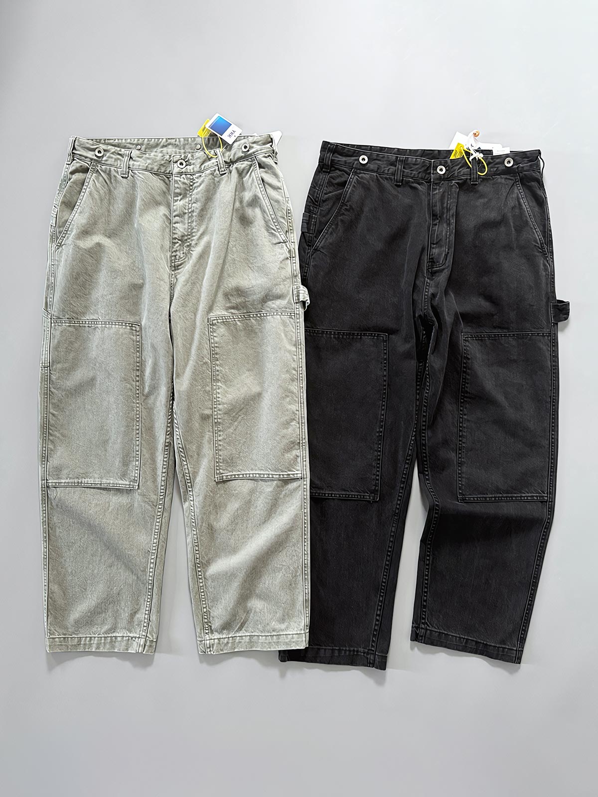 YKKスナップボタンとサスペンダー ディテール画像