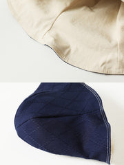 ブリムのディテールとステッチ 詳細画像