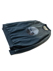 刺し子による「波」モチーフ ディテール