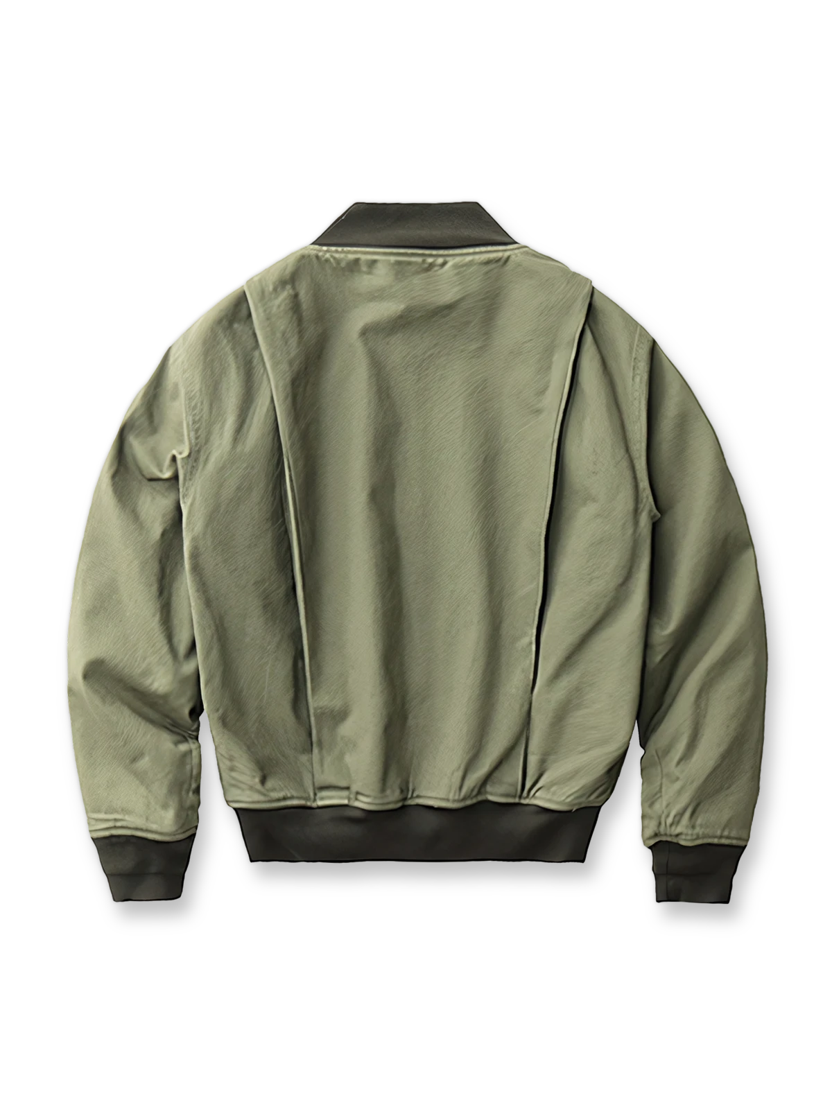 製品画像: 裏起毛 防寒 ウォッシュツイル コンバットジャケット 正面
詳細画像: TALON真鍮ジッパーとリブスタンドカラー ディテール