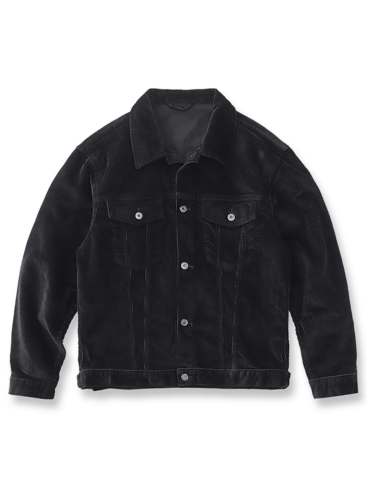 製品画像: ヴィンテージ コーデュロイ Type III ジャケット 正面、クラシックなレトロ風デザイン、秋冬に最適
詳細画像: コーデュロイ生地の柔らかな質感とウォッシュ加工のディテール、ヴィンテージ感