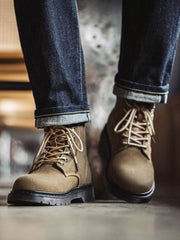 オイル ワック スキャンバス ワークブーツ