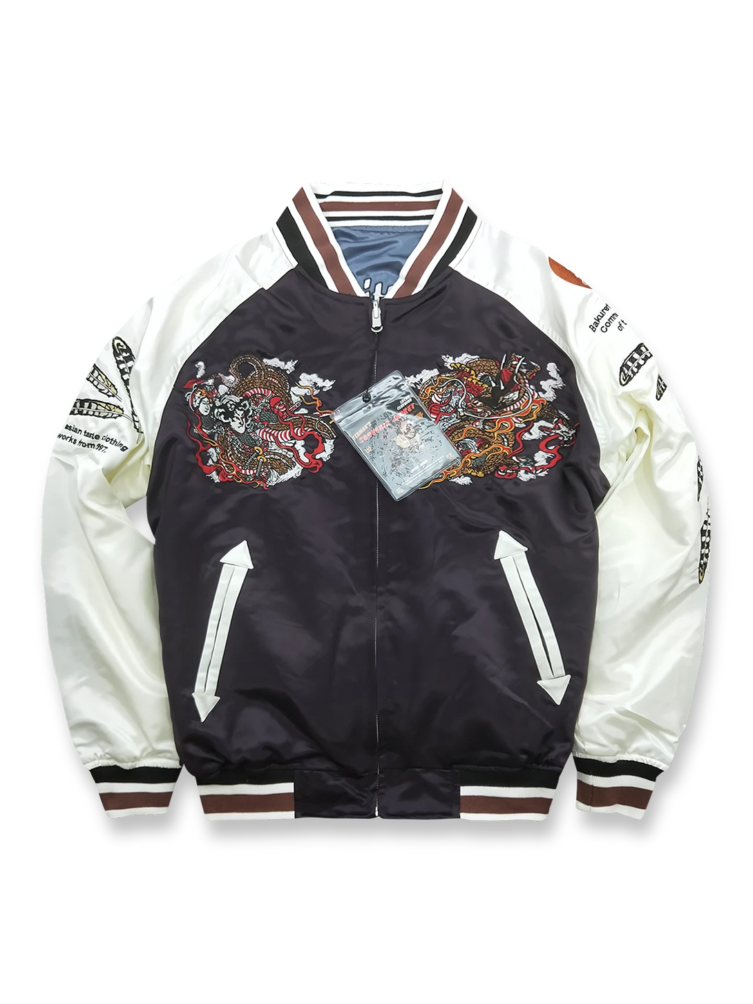 大童山の鬼退治 スカジャン リバーシブル 大童山の鬼退治 スカジャン 大童山の鬼退治 スカジャン リバーシブル 大童山の鬼退治 スカジャン