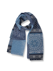製品画像ALT代替テキスト
インディゴ染め ヴィンテージ風 コットンリネン混紡マフラー、春秋向けの柔らかい通気性の良いマフラー全体展示。

詳細画像ALT代替テキスト
天然インディゴ染めのヴィンテージ調プリントマフラーのディテール、通気性と柔らかな質感が特徴。