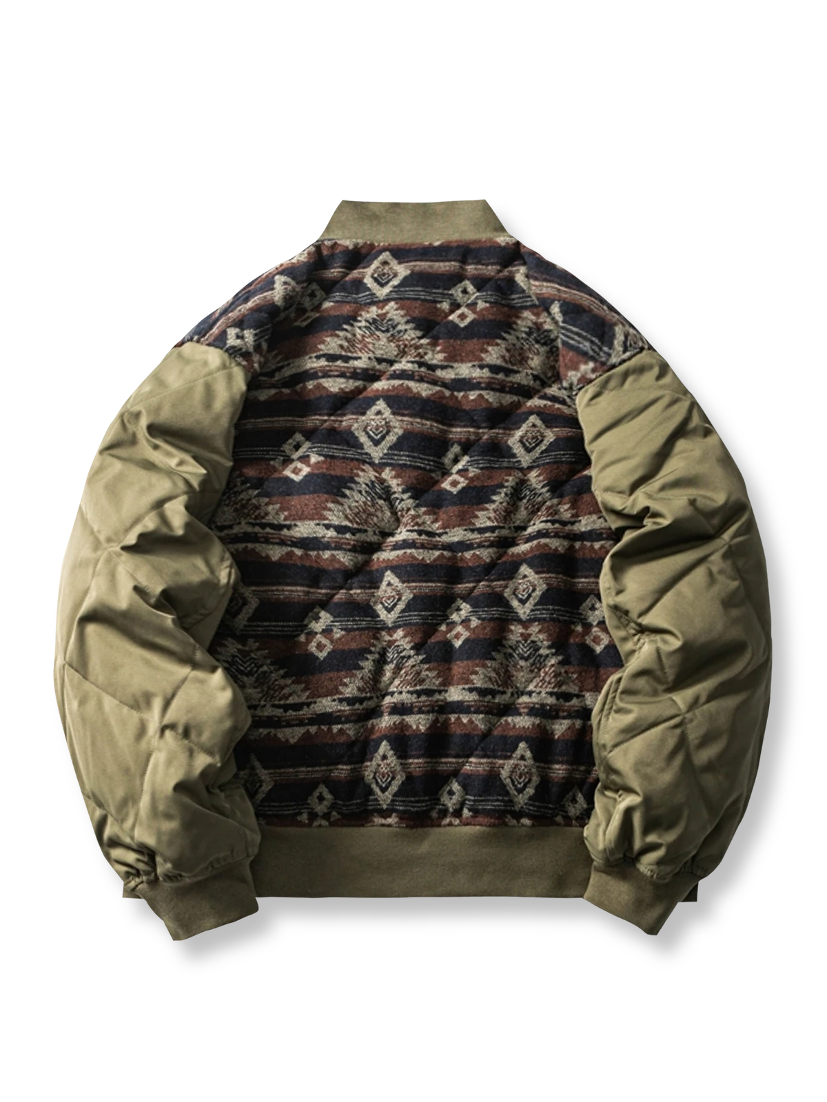 inhabitant size XS パッチワーク柄 ウェア 新品未使用 ダウン カナダグース“パッチワーク”デザインの日本限定ダウン、メンズの