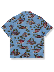 空色サーフィンワイアンシャツ