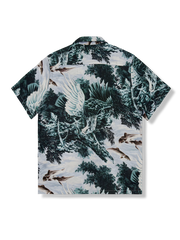 鷲・松・鯉 アロハシャツ