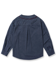 3色のヴィンテージ アメカジベースボールシャツの平置き画像