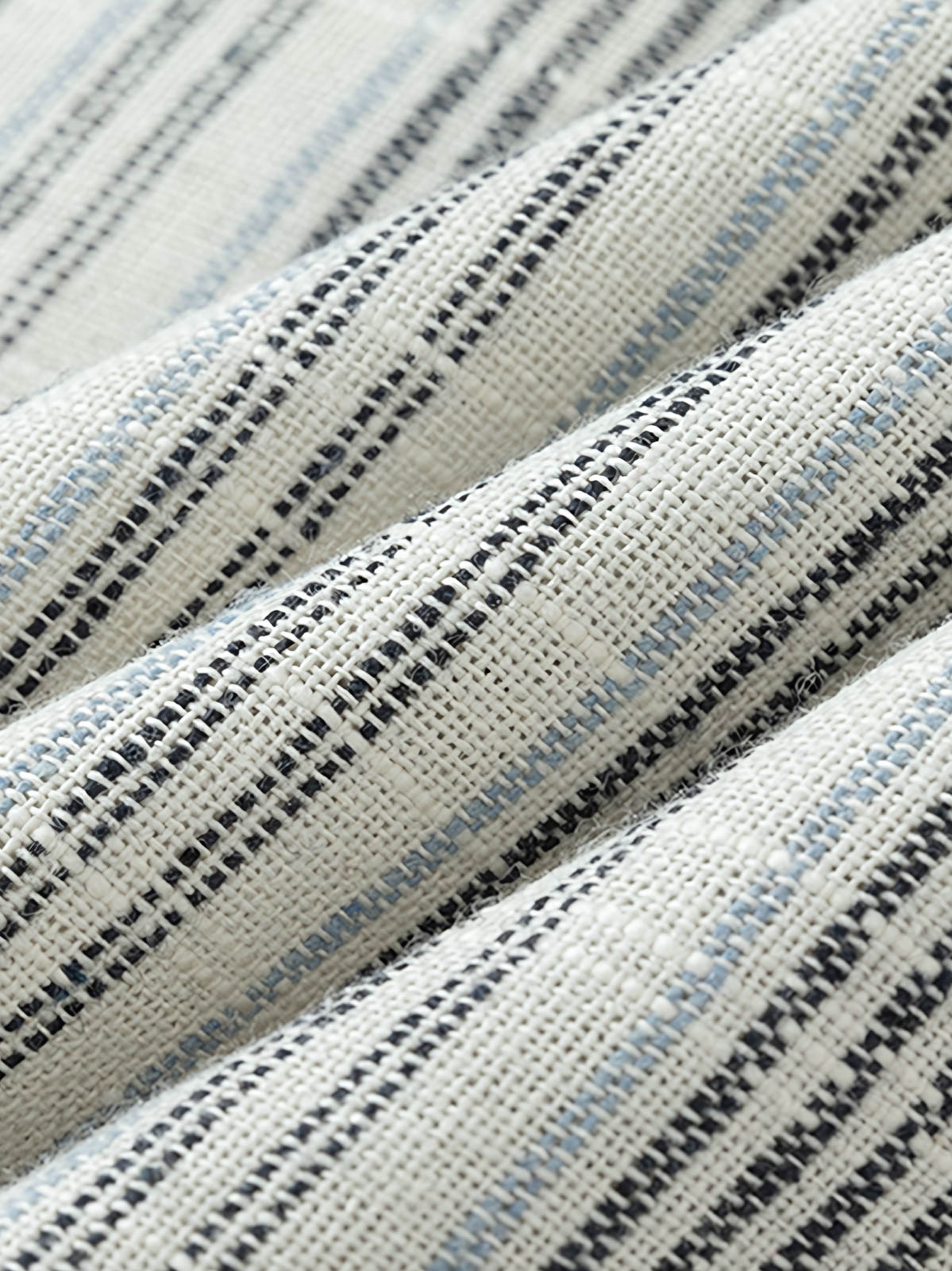 スラブテクスチャーとストライプディテールのクローズアップ