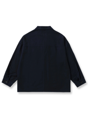 ワークテイストはんてんジャケットの平置き画像