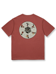 ビニールレコード マーチングバンド コットンTシャツ