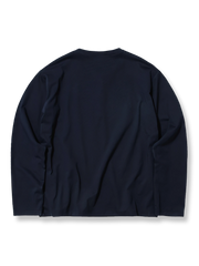 製品画像: 260G ヘビーコットン素材を使用したクラシックなヘンリーネック長袖Tシャツ全体展示、アメリカンヴィンテージスタイルのデザイン
詳細画像: ヘンリーネックのボタンディテールとヘビーコットン生地のクローズアップ、質感と耐久性を強調した部分