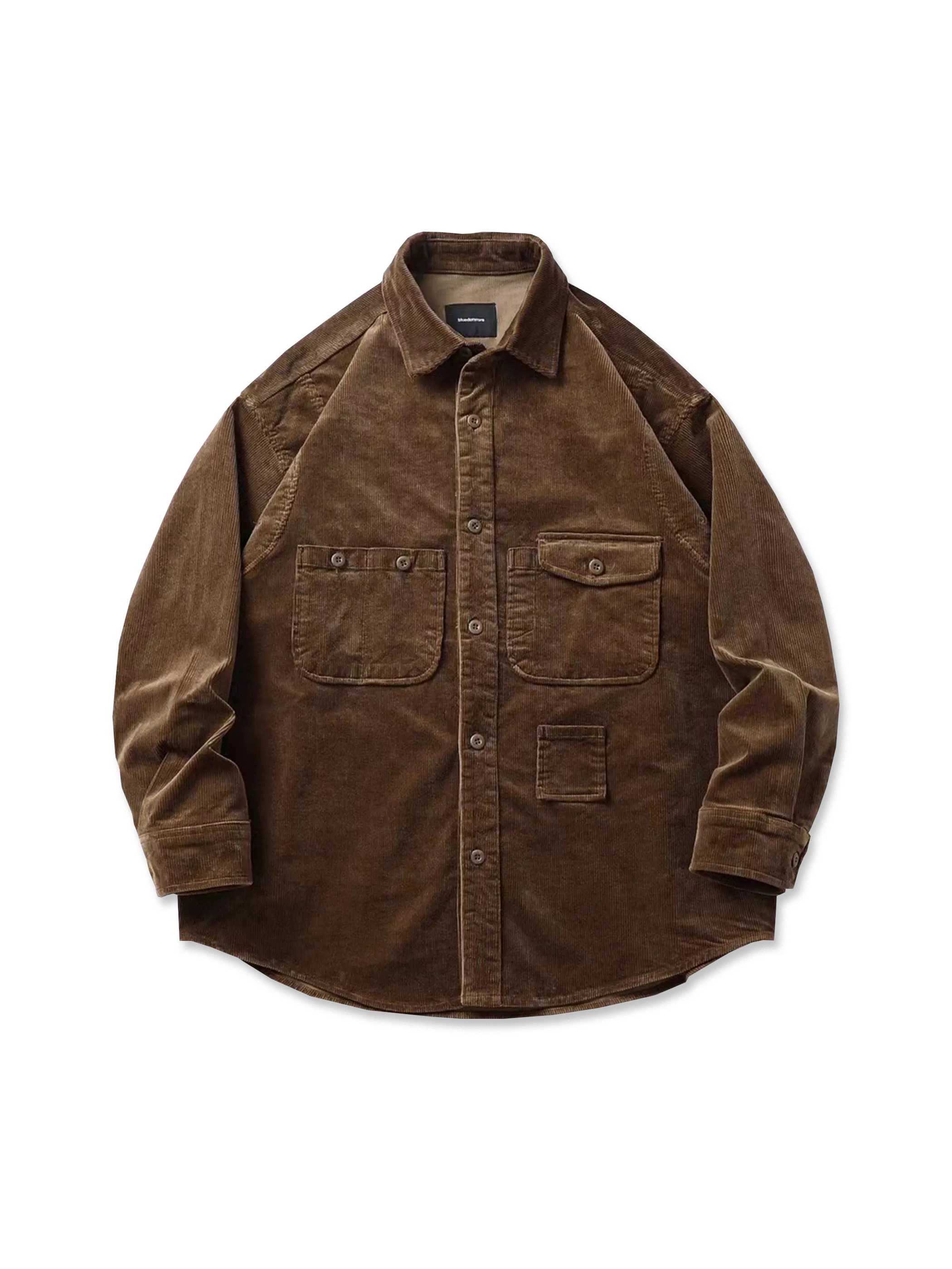 製品画像：ヘビーコーデュロイワークシャツジャケット正面展示