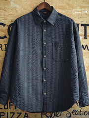 アメリカンヴィンテージ シアサッカー チェックシャツ