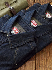 アメリカンウエスタンデニムシャツ