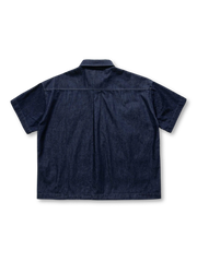 ワークデニムショートスリーブシャツ