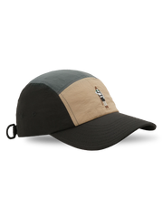 登山者刺繍入りソフトトップ速乾ベースボールキャップ