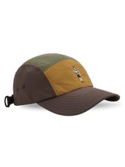 登山者刺繍入りソフトトップ速乾ベースボールキャップ