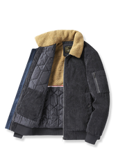 裏キルト 厚手 コーデュロイ ジャケット