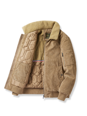 裏キルト 厚手 コーデュロイ ジャケット