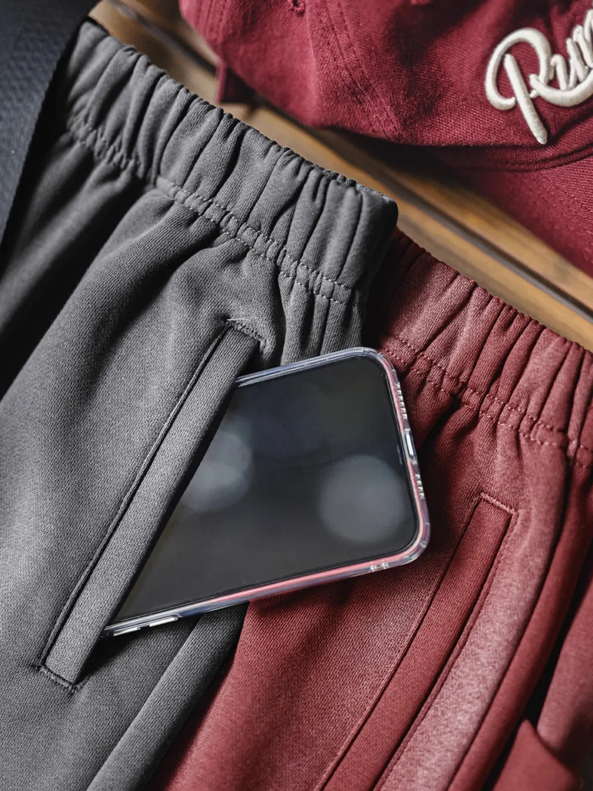 ヘビーウェイトワイドショーツ正面全体