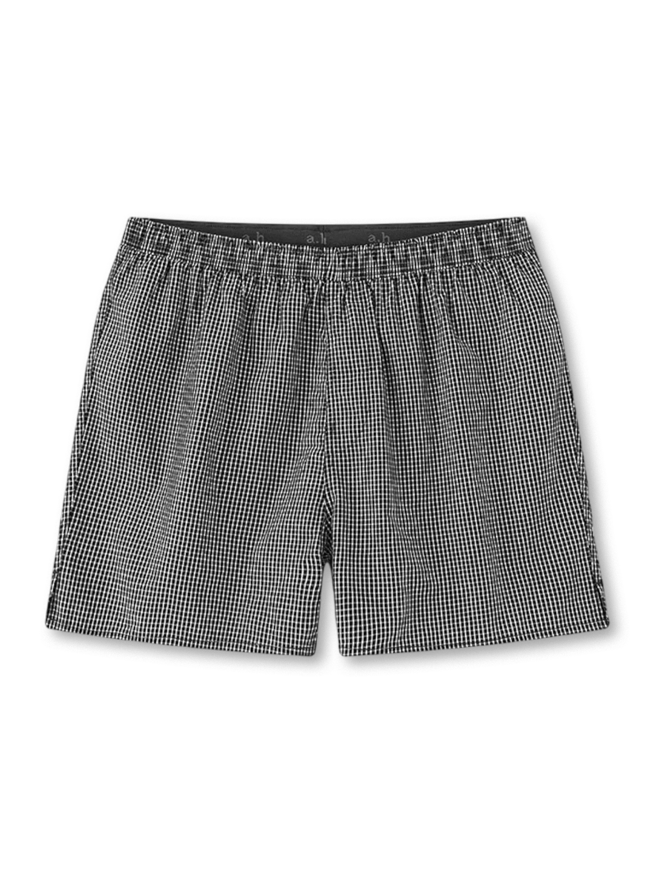 チェック柄コットンアローパンツ3色展開の全体像
