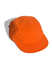 5色展開 フラットバイザー 5パネルキャップ