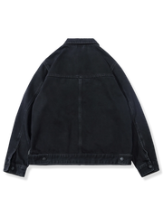 色コンビデニムジャケット