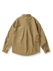 サイドポケット付きワークシャツ