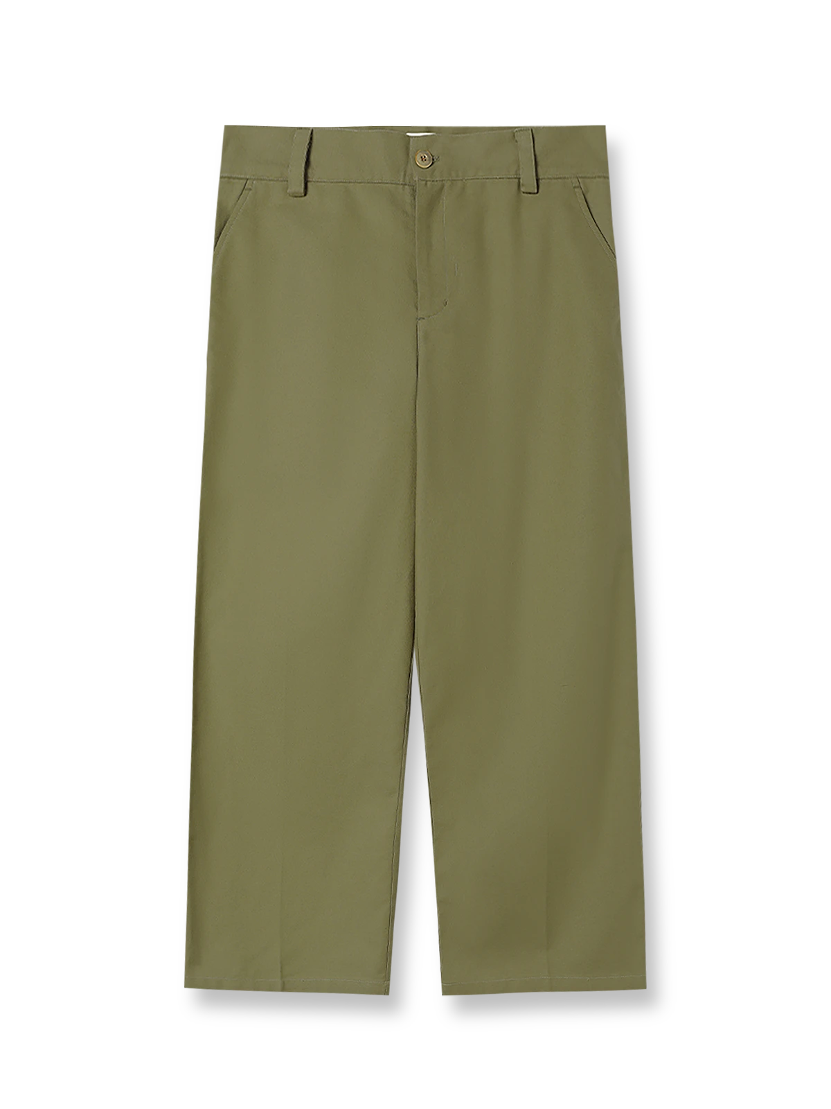 製品画像: コットン製レトロワークカジュアルパンツの全体展示。クラシックなストレートシルエットとワークデザインを融合したシンプルで洗練されたカジュアルパンツ。

詳細画像: 裾部分とポケットデザインの特写。ディテールにこだわり、実用性とデザイン性を兼ね備えた仕上がり。