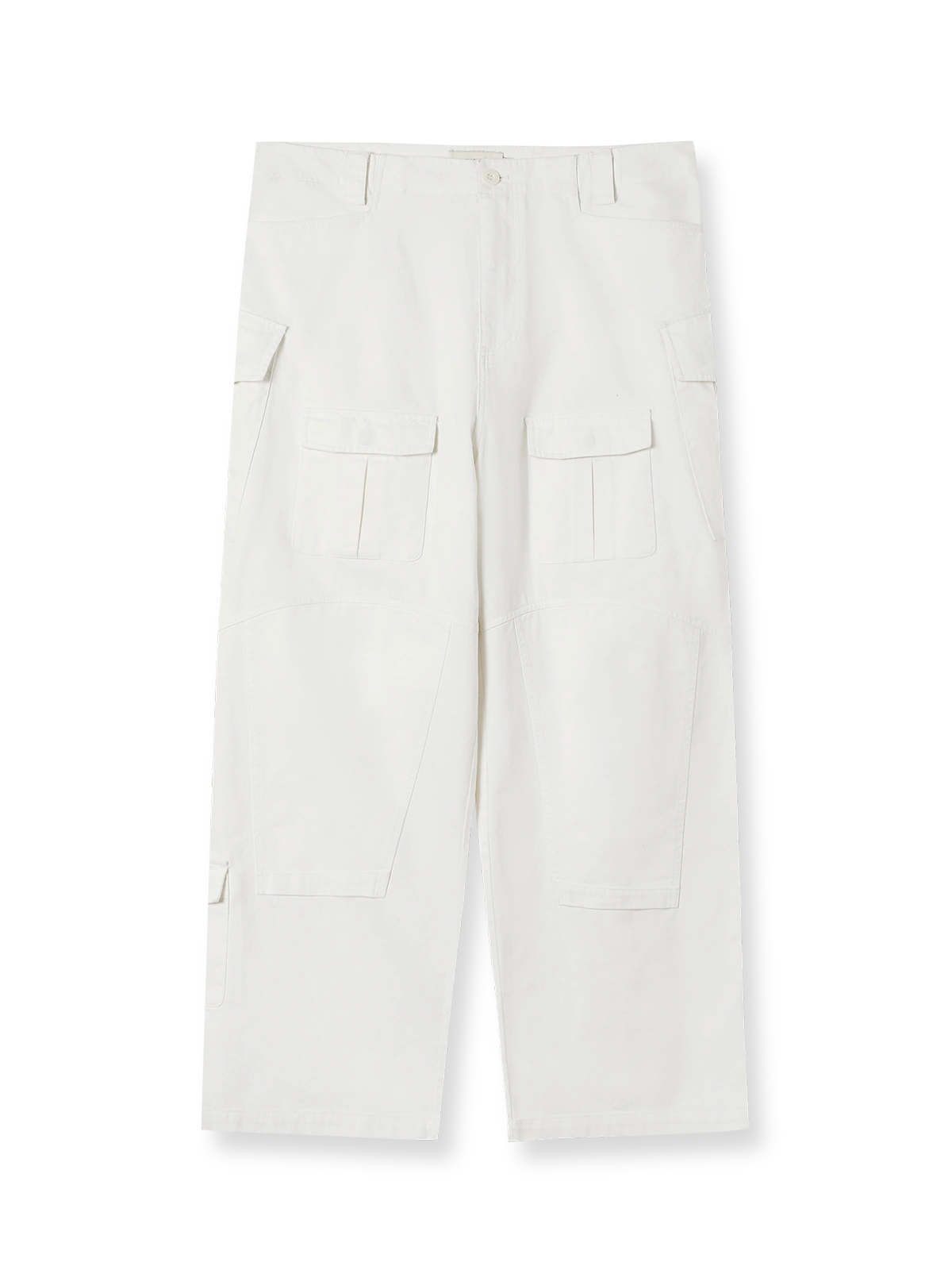 アメリカンヘビーデューティ多ポケットパッチワークミリタリーパンツの全体展示