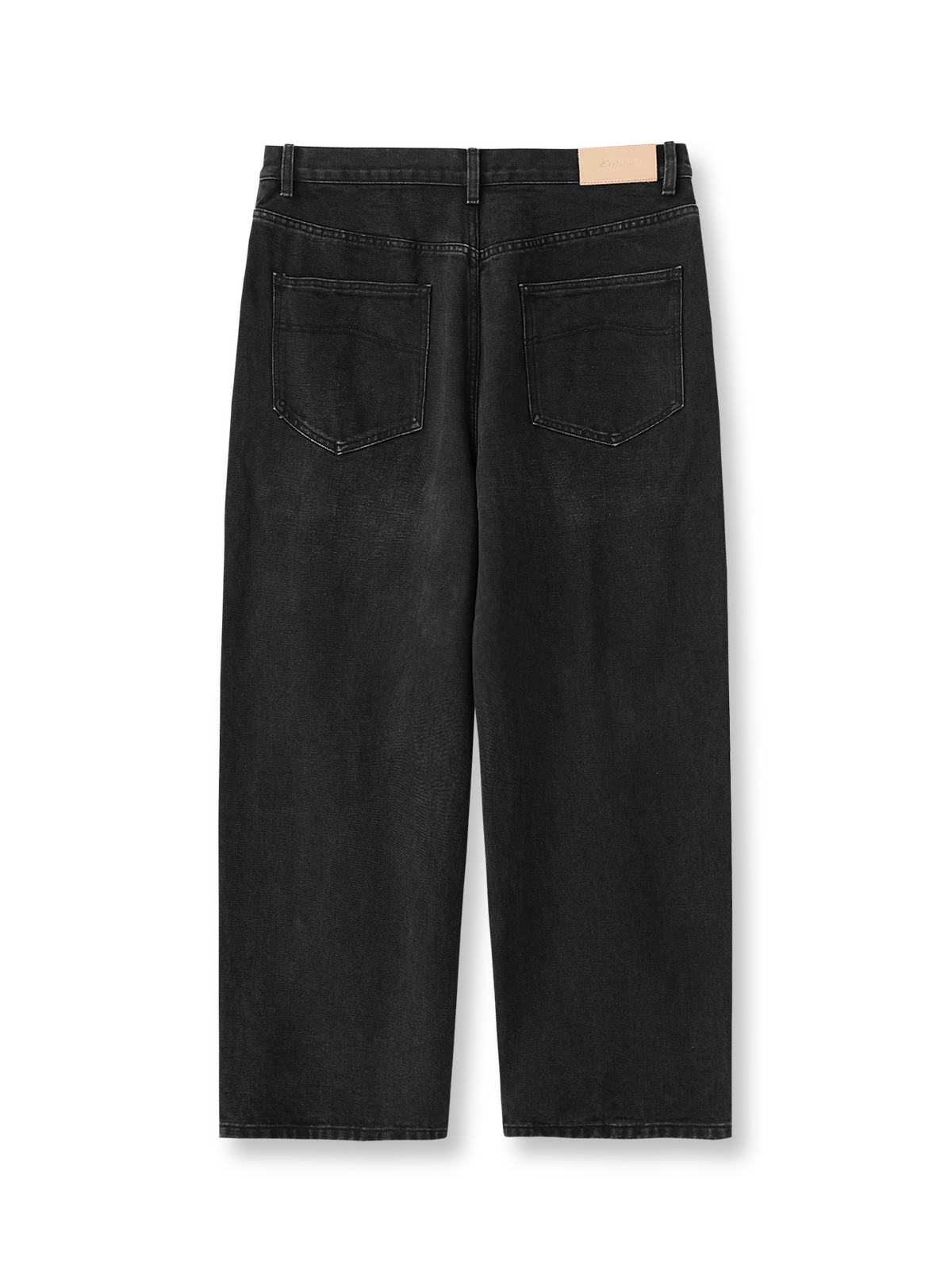 製品画像: アメリカンヴィンテージ ワイドデニムパンツの全体展示。高品質な13OZデニムを使用した、酵素洗い加工でヴィンテージ感を引き立てたデザイン。

詳細画像: 酵素洗い加工とデニムの質感ディテールの特写。繊細な質感と自然なヴィンテージトーンが強調されており、素材感が伝わる画像。