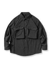 立体ポケット ワークシャツ