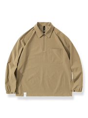 ポロカラー プルオーバージャケット